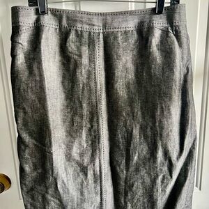 Ann Taylor LOFT Elegant Gray Women's Skirt